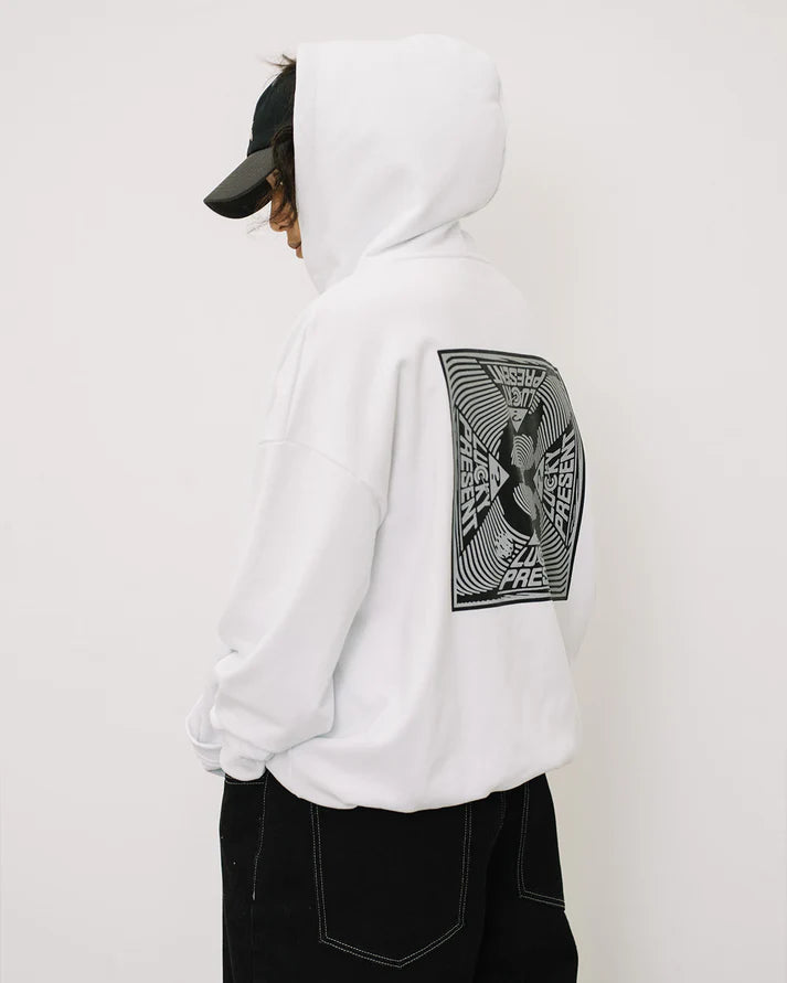 ATARI LOGO HOODIE - WHITE