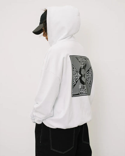 ATARI LOGO HOODIE - WHITE