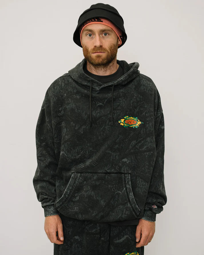SUSHI CAMO HOODIE - BLACK