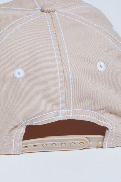 Fucking Awesome Seduction Contrast Stitch 6-Panel Cap Khaki