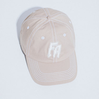 Fucking Awesome Seduction Contrast Stitch 6-Panel Cap Khaki