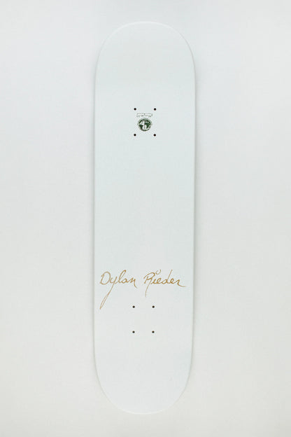 Fucking Awesome DYLAN RIEDER WHITE DIPPED Deck 8.25 Shape#1