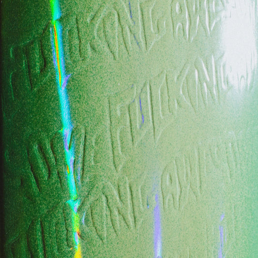 Fucking Awesome NEON GREEN STAMP EMBOSSED Deck 8.5 Shape#1
