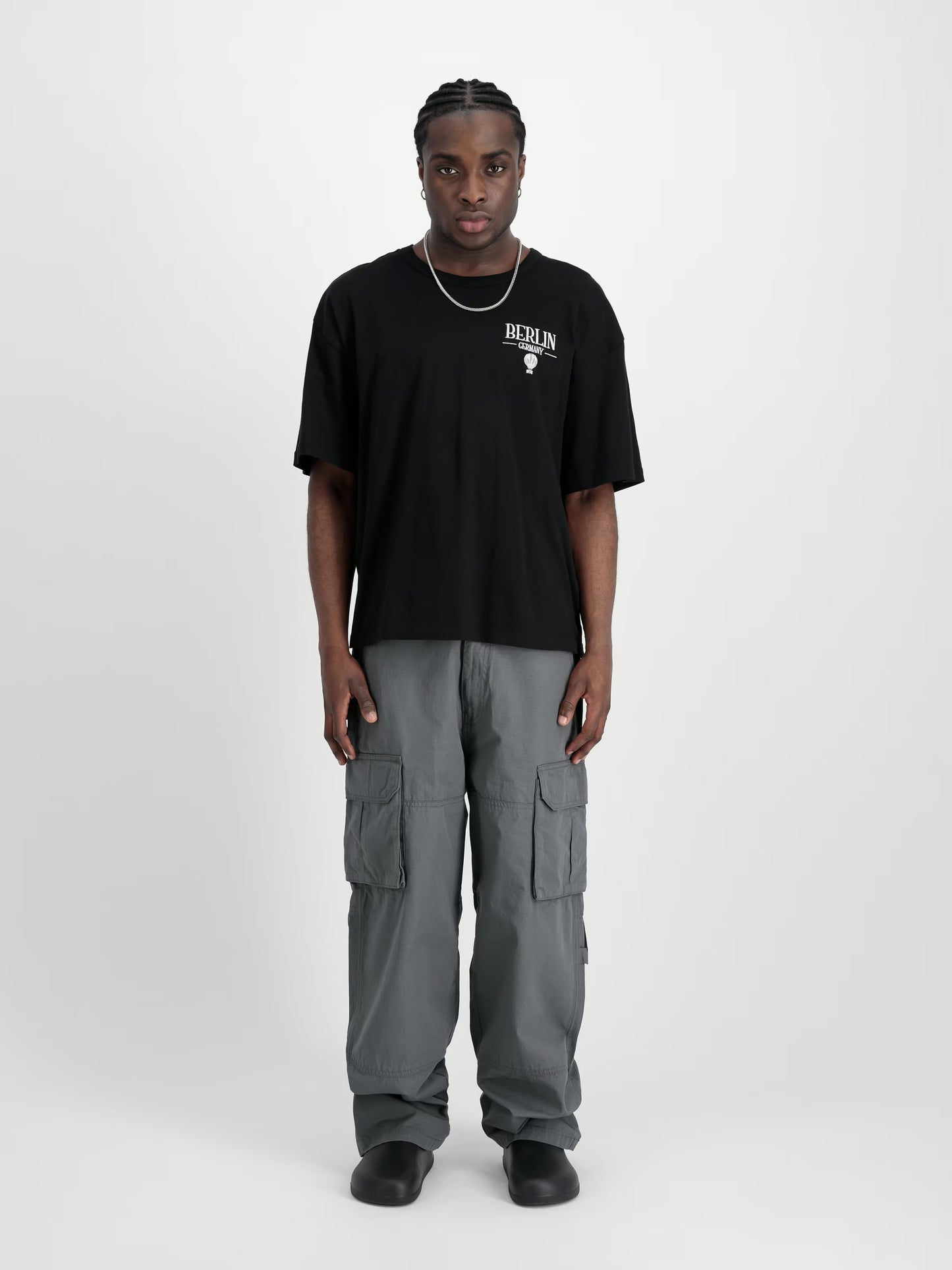 Alpha Industries Ripstop Patchwork Pant vintage grey-684