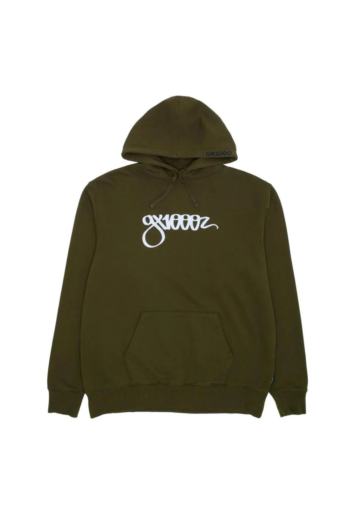 GX1000 Script Hoodie Military Green