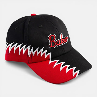 BAKER SNAP ON SNAPBACK – BLACK / RED
