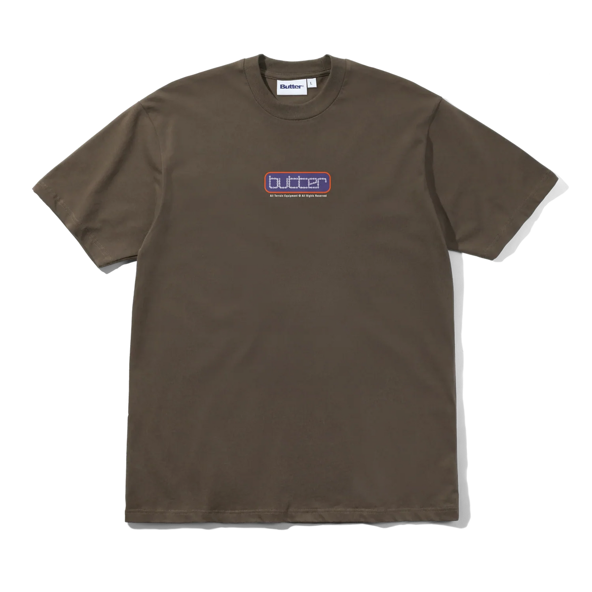 Butter Goods Reserved Tee Brown