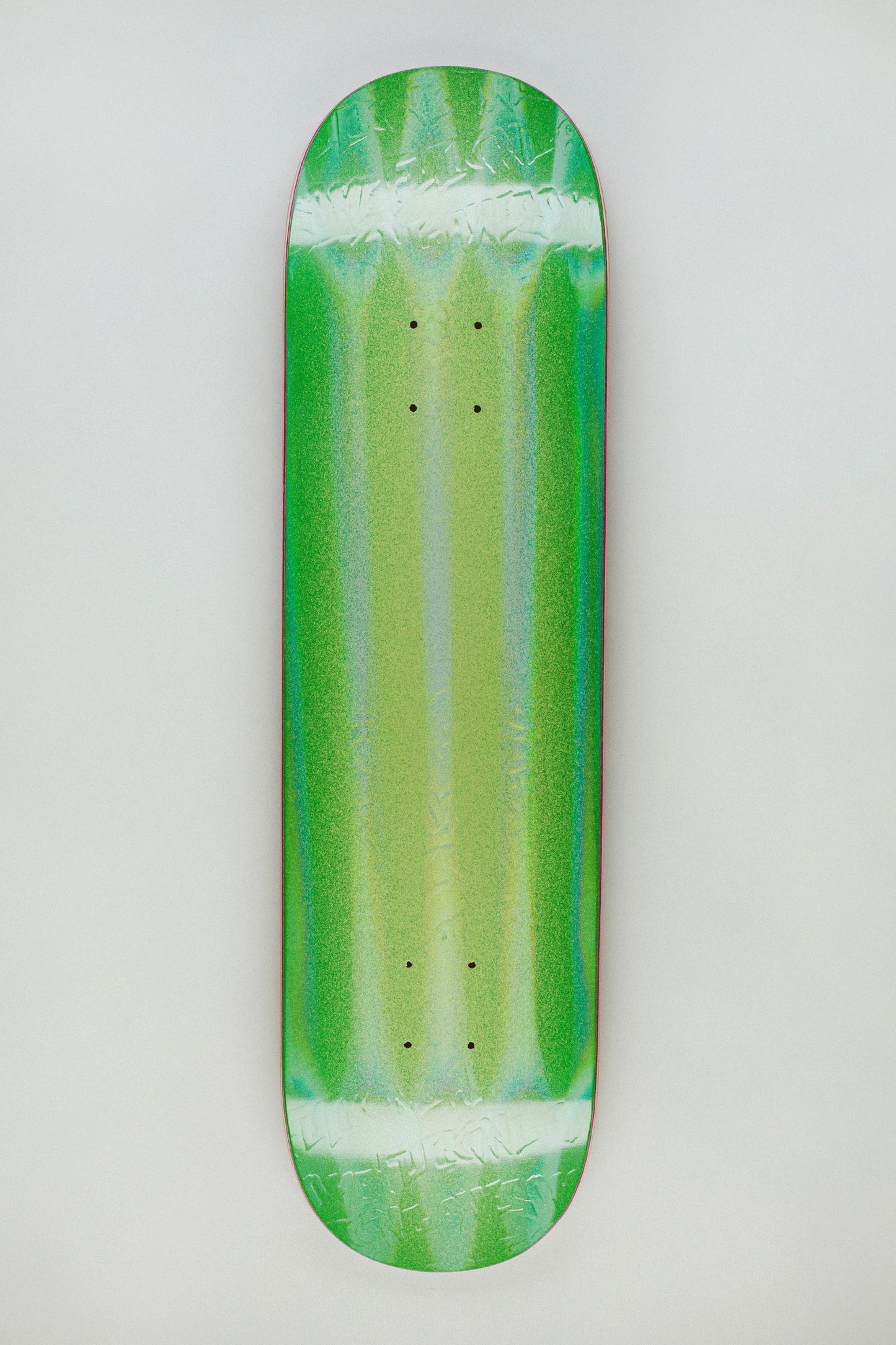 Fucking Awesome NEON GREEN STAMP EMBOSSED Deck 8.5 Shape#1