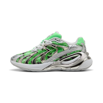 RIPNDIP Inverse (Puma Silver-Fluro Green Pes)