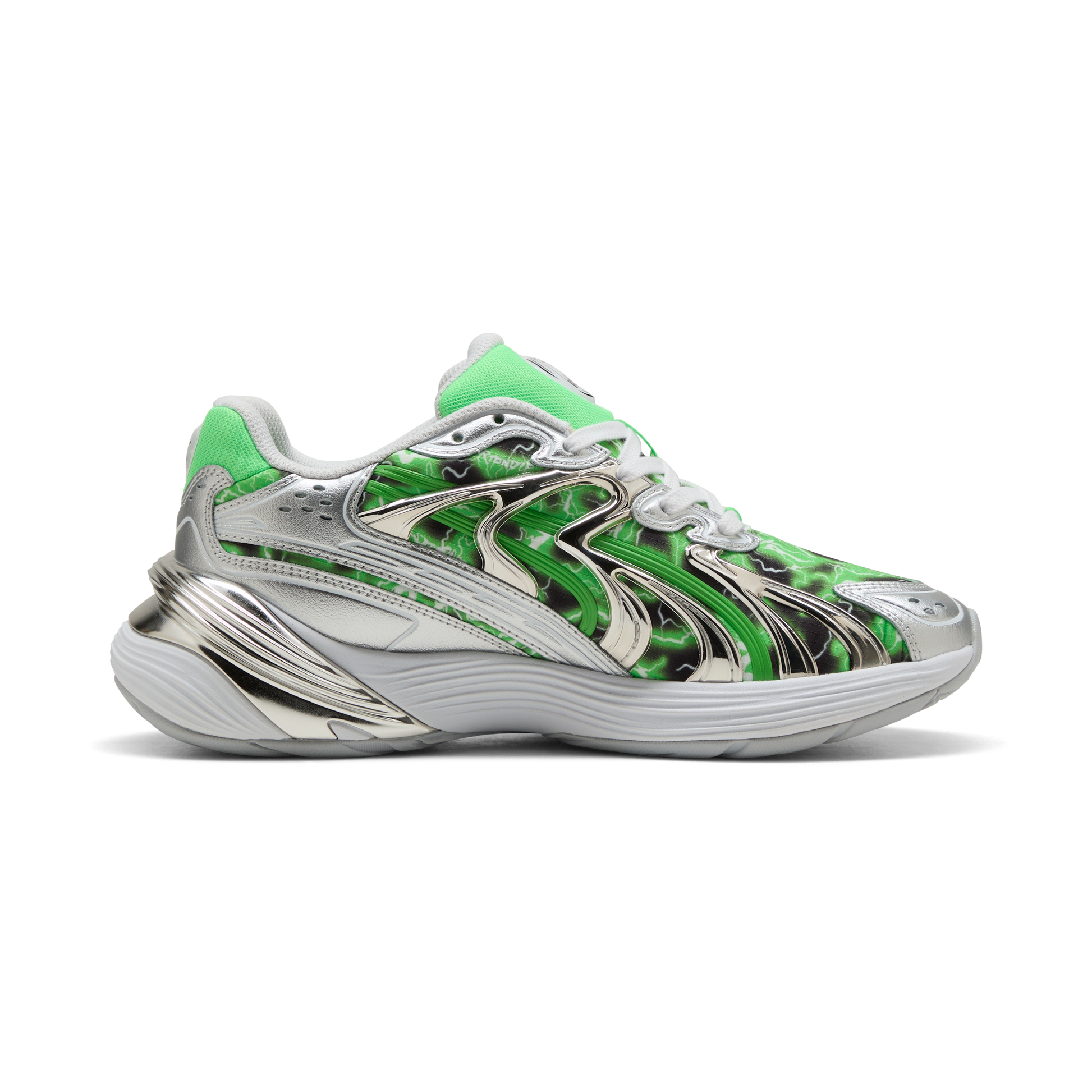 RIPNDIP Inverse (Puma Silver-Fluro Green Pes)