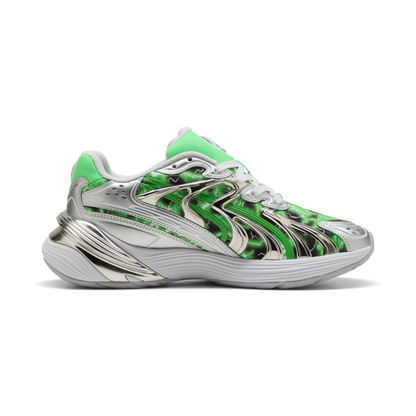 RIPNDIP Inverse (Puma Silver-Fluro Green Pes)