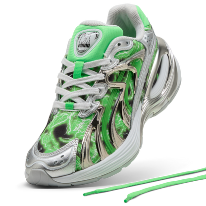 RIPNDIP Inverse (Puma Silver-Fluro Green Pes)