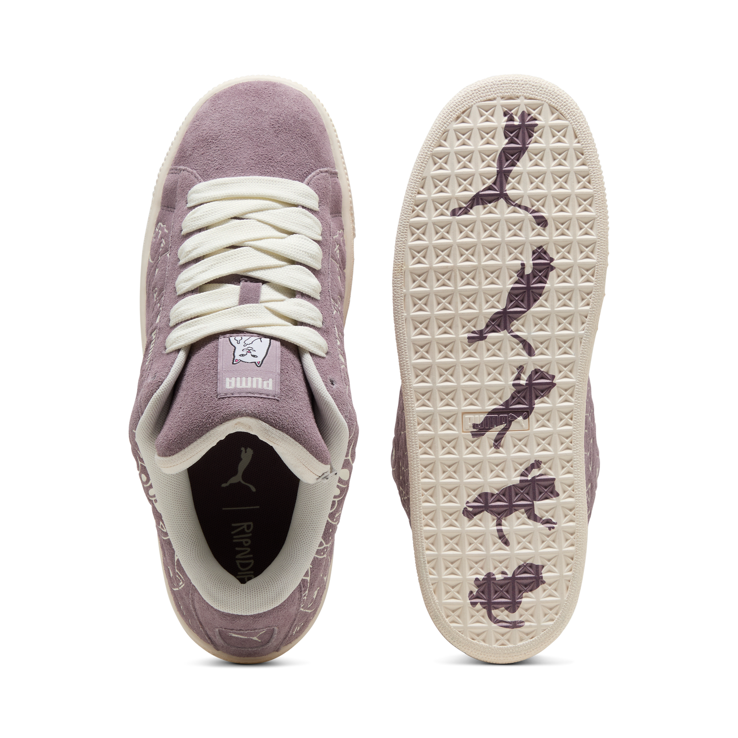 RIPNDIP Suede XL (Puma Raisin-Warm White)