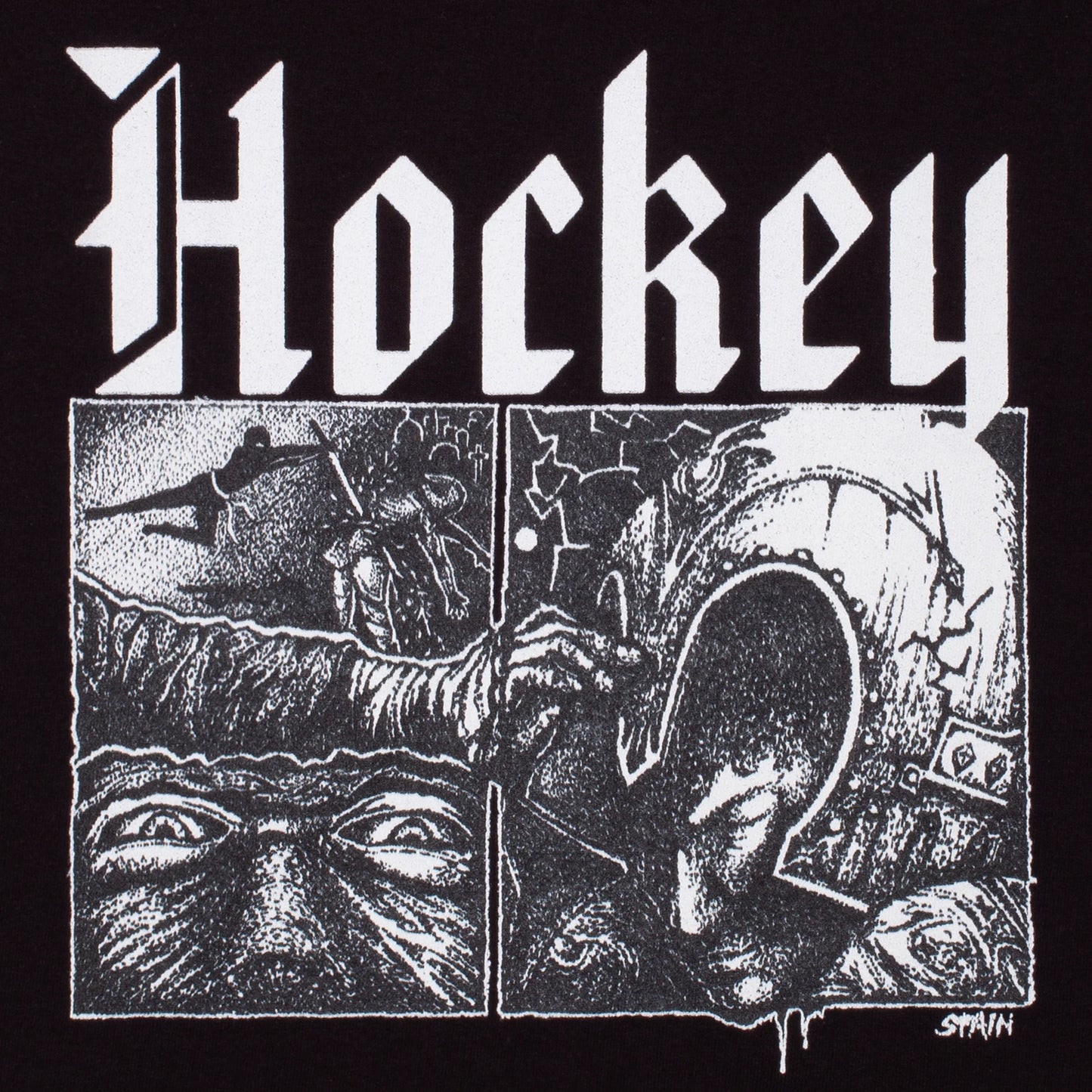 Hockey MIDDLE EARTH Black Hoodie