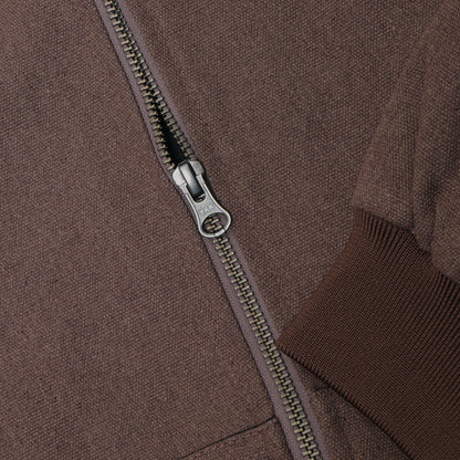 Pass~Port Diggers Zip Hood Dark Choc