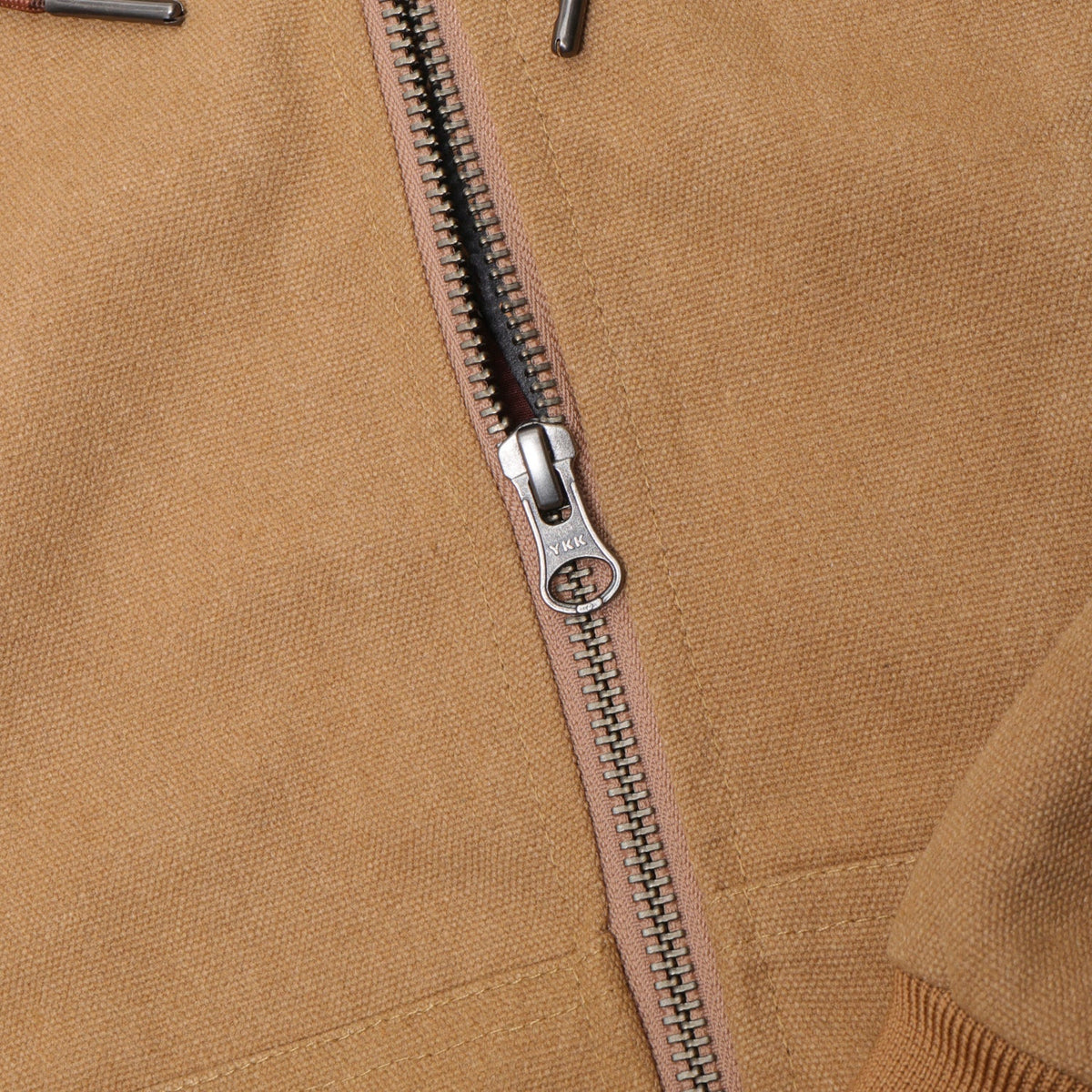 Pass~Port Diggers Zip Hood Camel