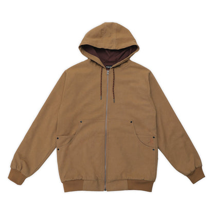 Pass~Port Diggers Zip Hood Camel