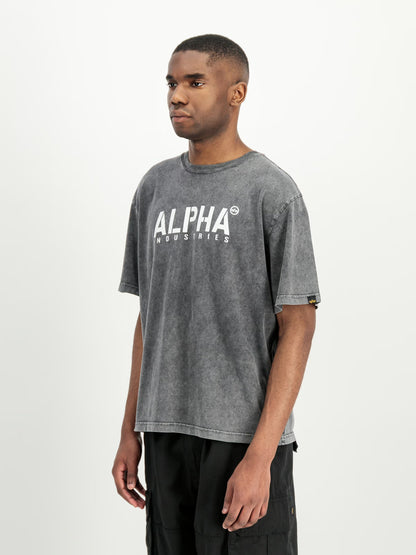 Alpha Stencil T-Shirt Black-03