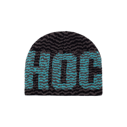 Hockey ZIG ZAG SKULLY Black BEANIE