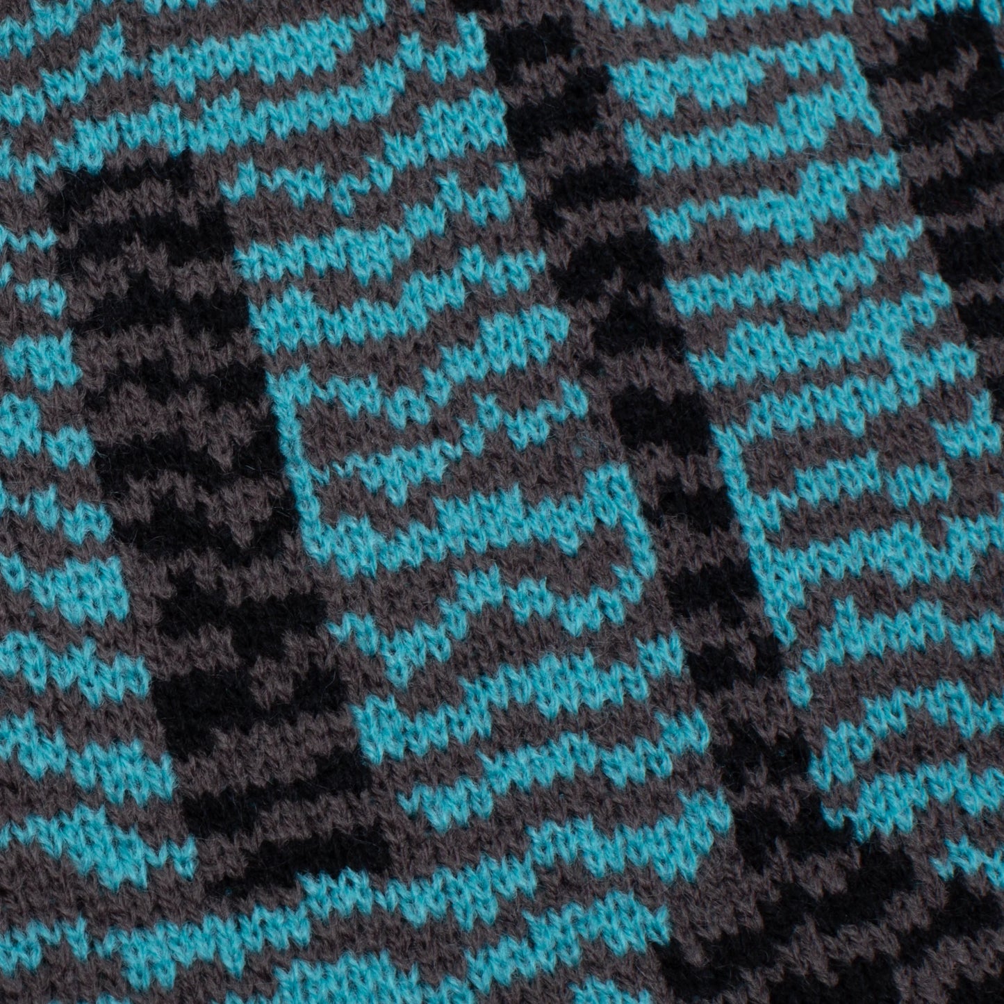 Hockey ZIG ZAG SKULLY Black BEANIE