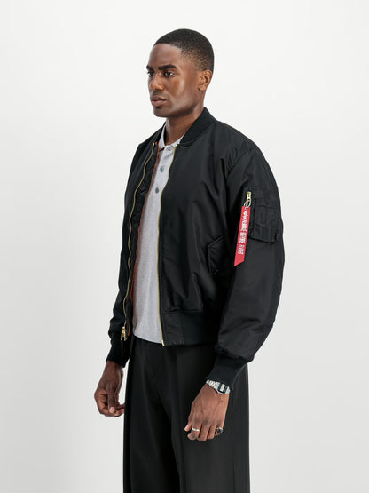 Alpha Industries MA-1 Heritage Bomber Jacket (Black)