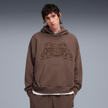 RIPNDIP PUMA X RIPNDIP Boxy Graphic Hoodie (Flat Bronze)