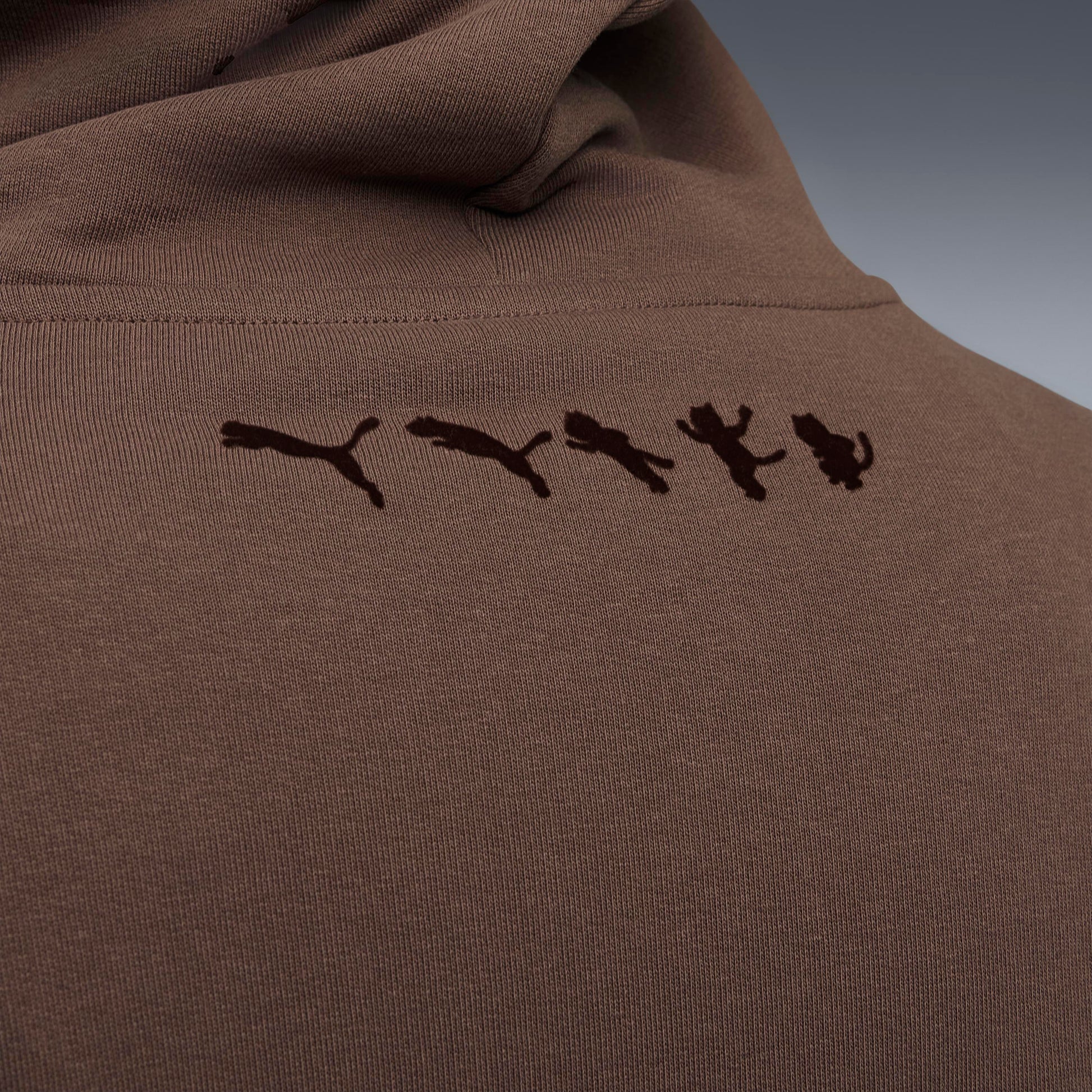 RIPNDIP PUMA X RIPNDIP Boxy Graphic Hoodie (Flat Bronze)