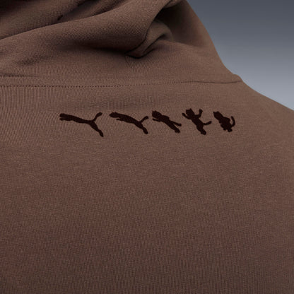 RIPNDIP PUMA X RIPNDIP Boxy Graphic Hoodie (Flat Bronze)