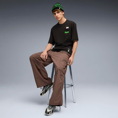 RIPNDIP PUMA x RIPNDIP Lord Nermal Pocket Tee (Black)