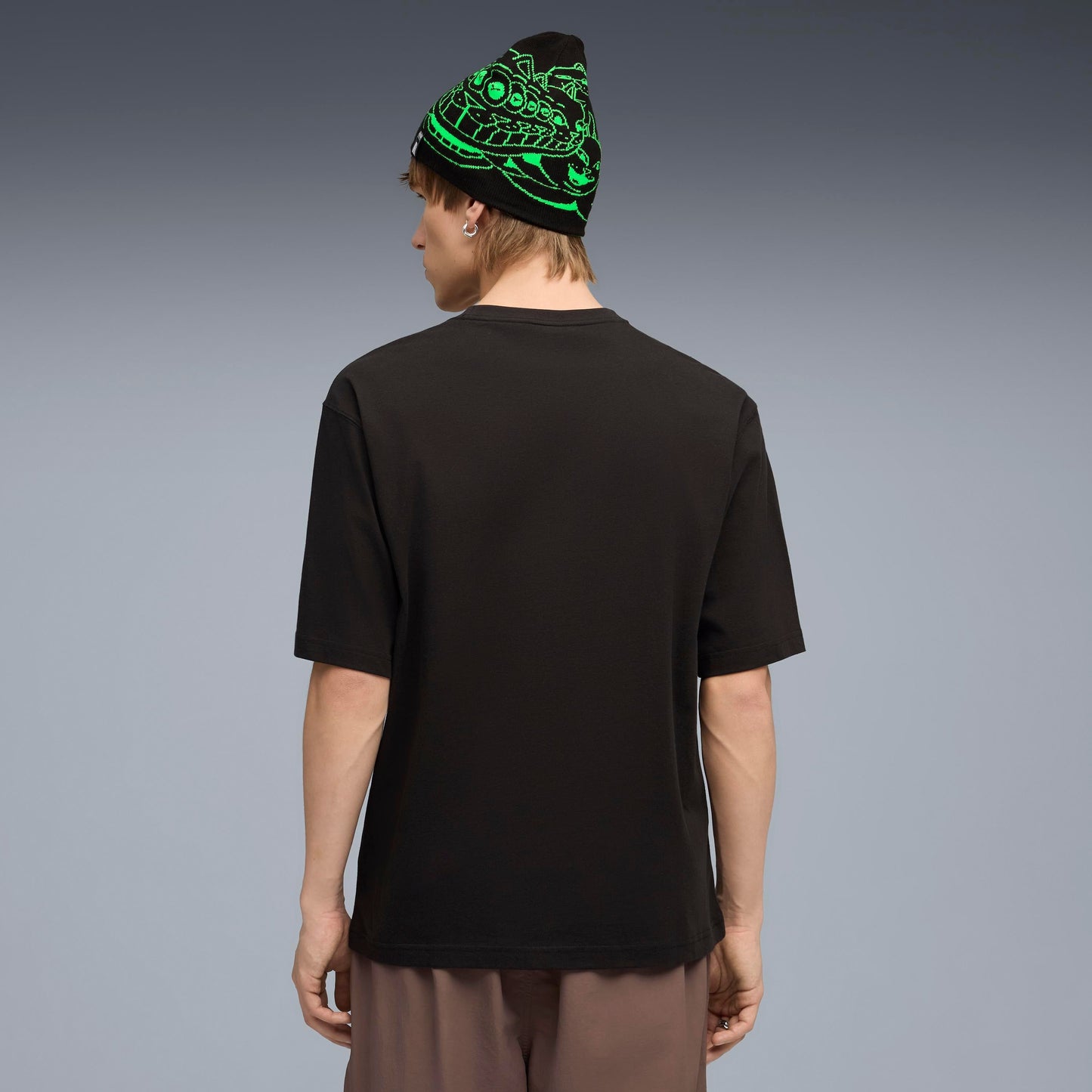 RIPNDIP PUMA x RIPNDIP Lord Nermal Pocket Tee (Black)