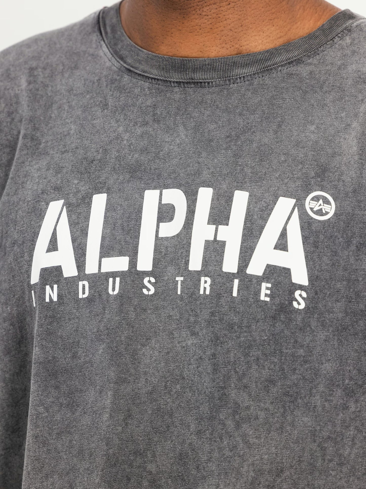 Alpha Stencil T-Shirt Black-03