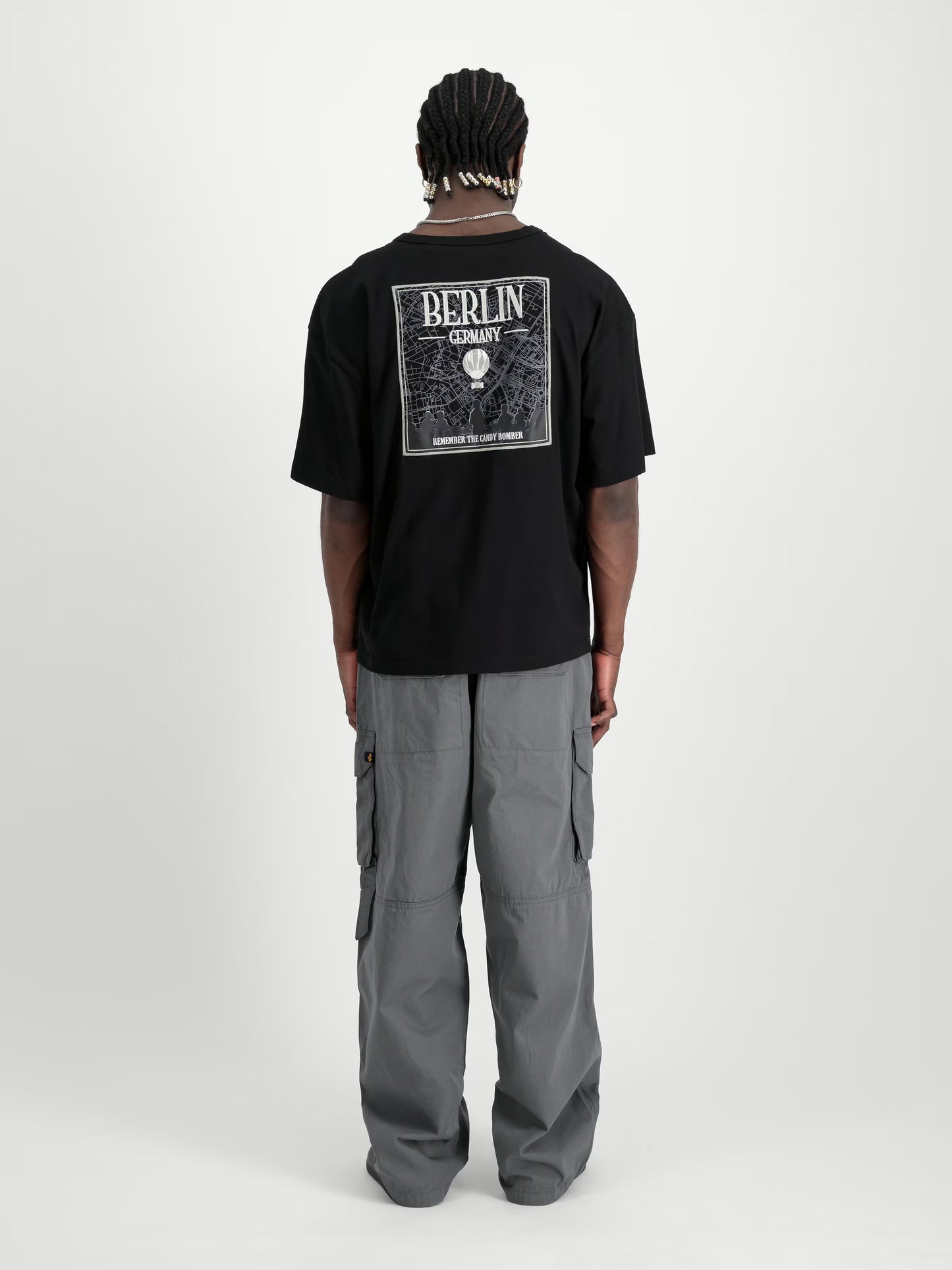 Alpha Industries Ripstop Patchwork Pant vintage grey-684