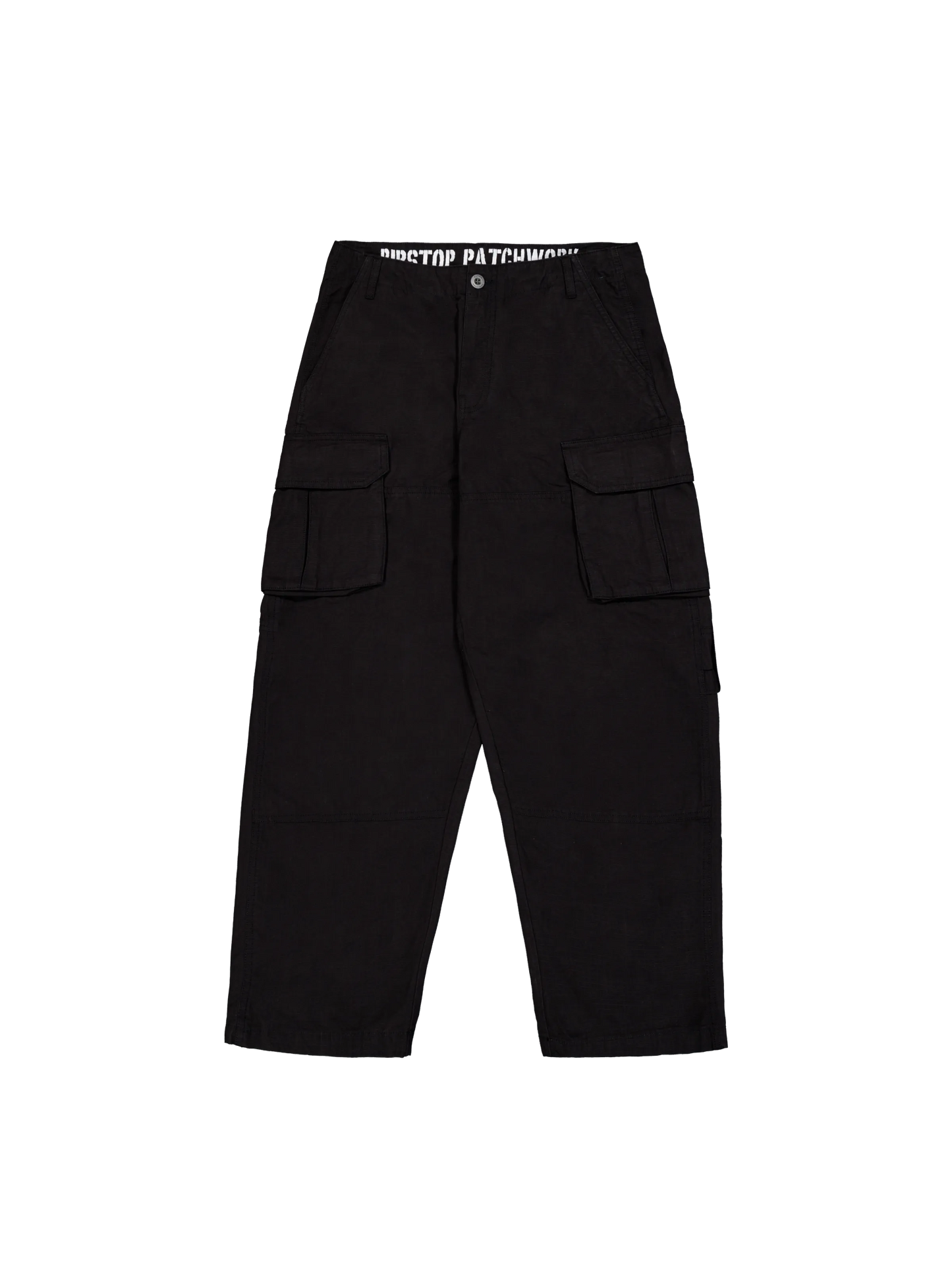 Alpha Industries Ripstop Patchwork Pant Black-03