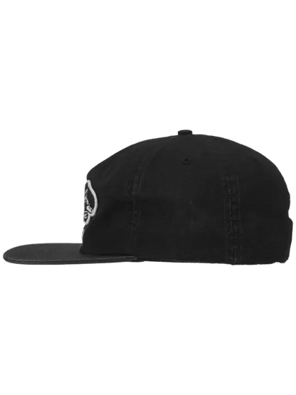 Hockey Skateboards Broken 5 Panel Black Cap