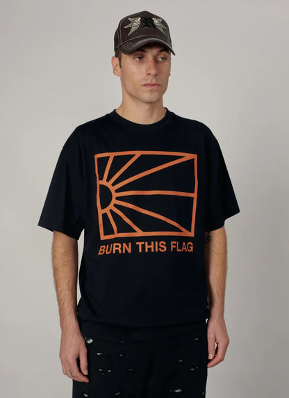 Rassvet BORDERS TEE SHIRT BLACK