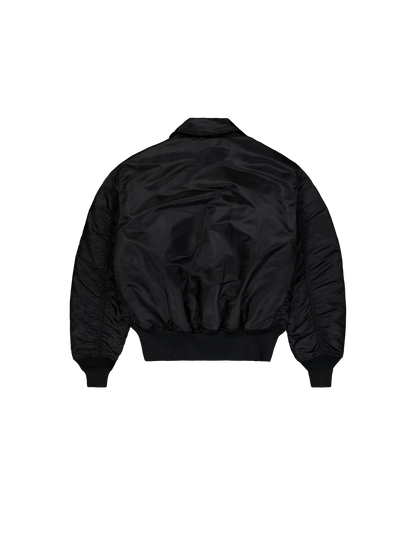 Alpha Industries CWU-45 Heritage Bomber Jacket Black-03