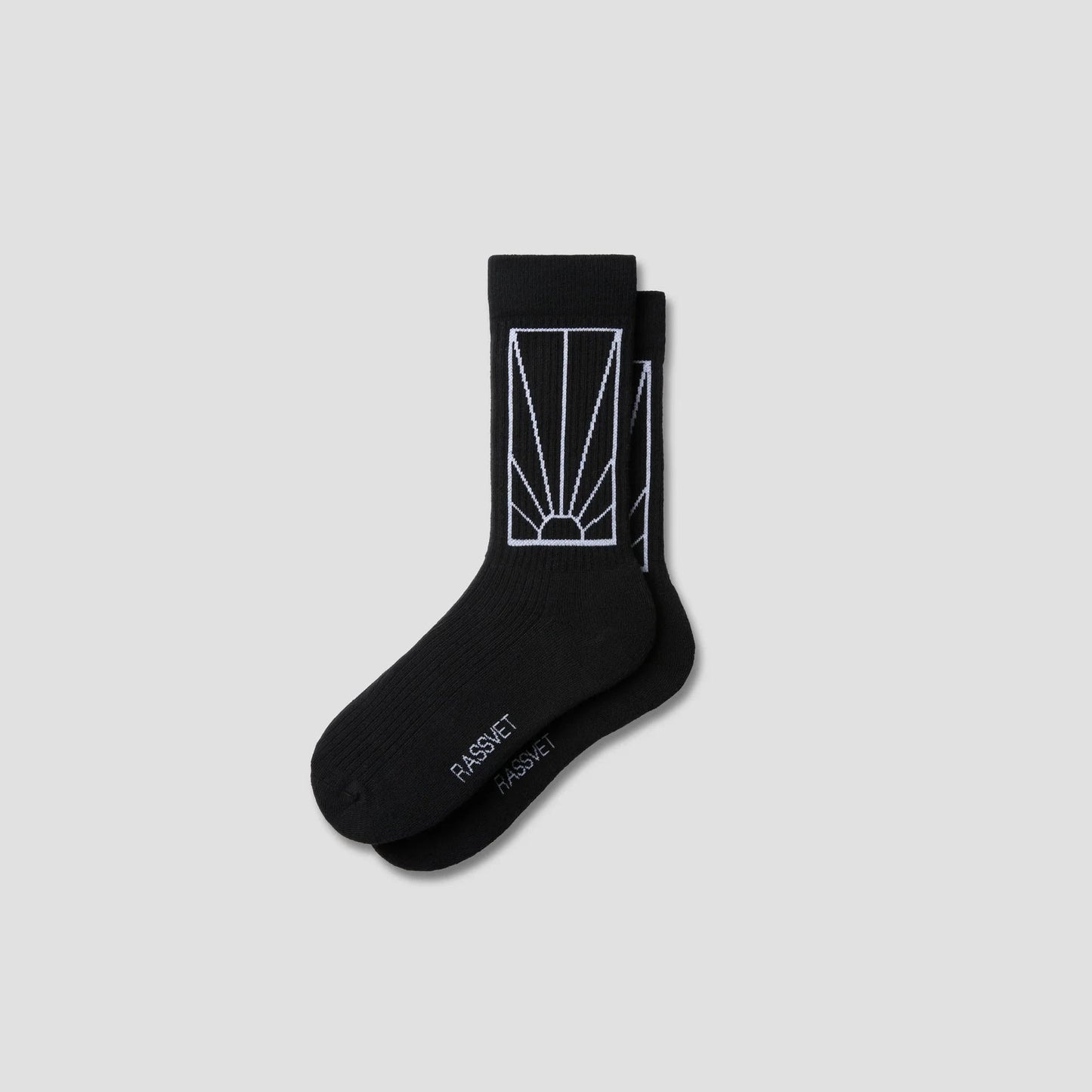 Rassvet LOGO SOCKS BLACK
