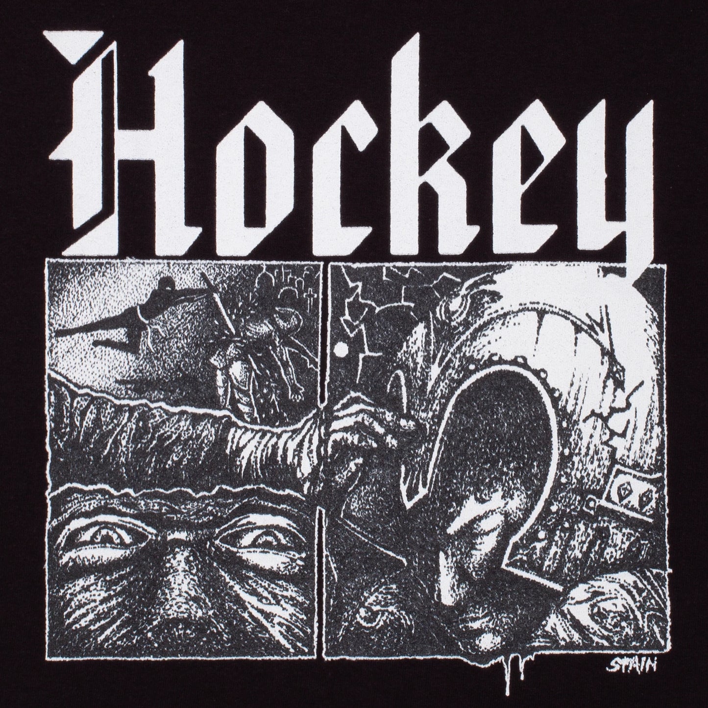Hockey MIDDLE EARTH Black T-Shirt