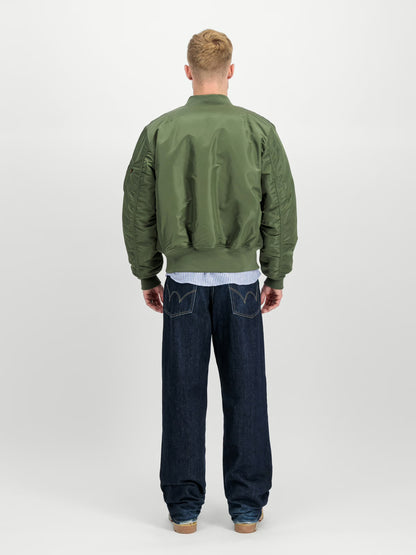 Alpha Industries MA-1 Heritage Bomber Jacket Sage-Green-01