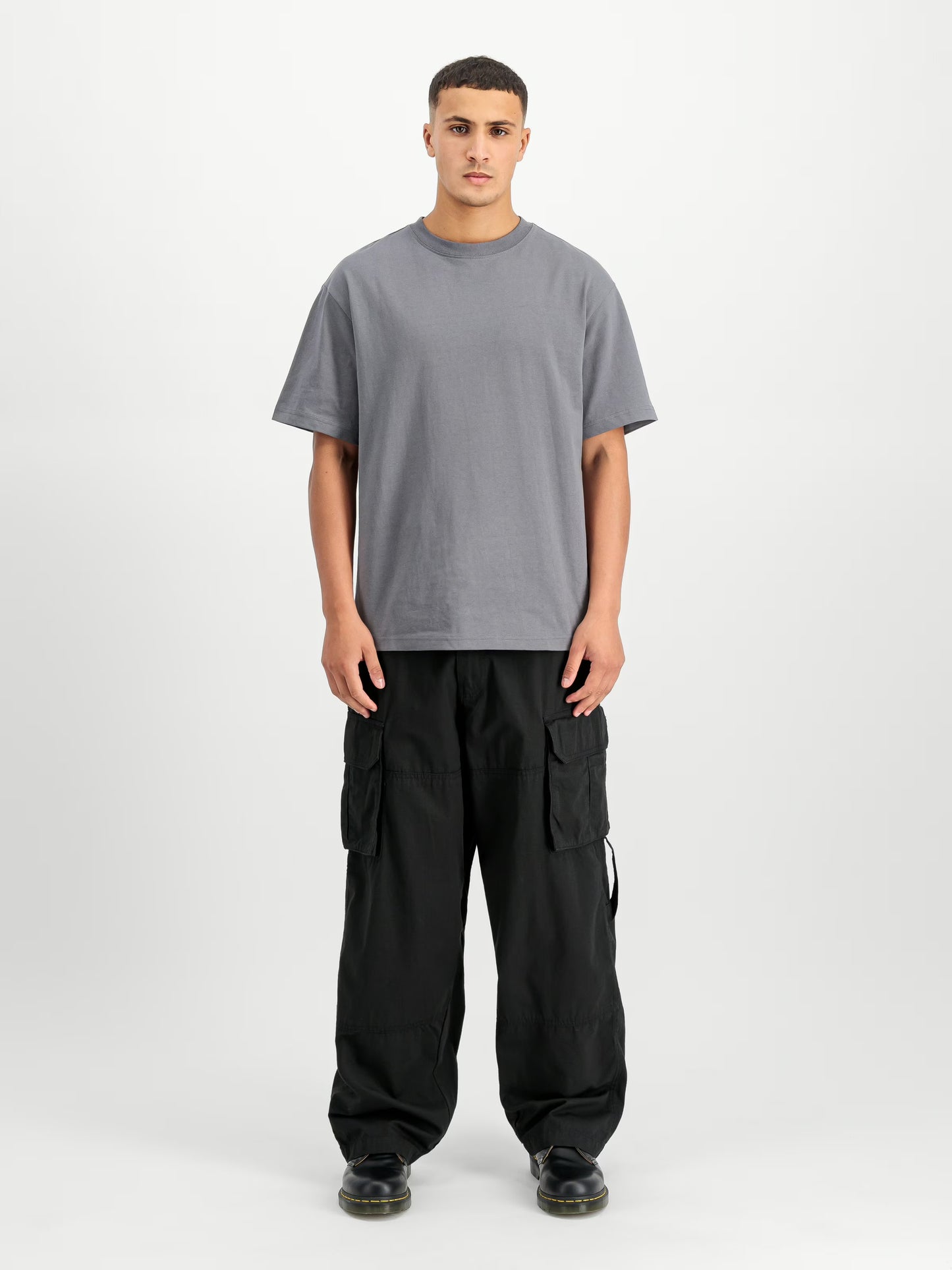 Alpha Industries Ripstop Patchwork Pant Black-03