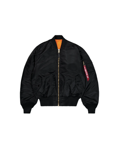 Alpha Industries MA-1 Heritage Bomber Jacket (Black)