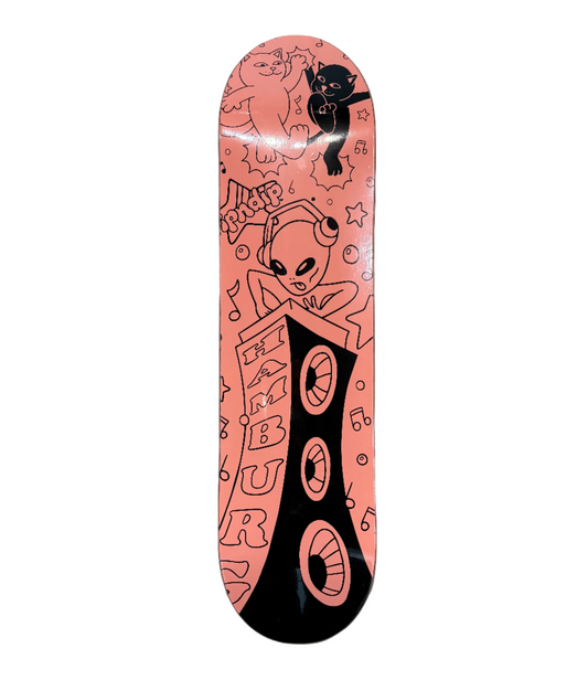 RIPNDIP HAMBURG Exclusive Skate Deck (peach) 8”