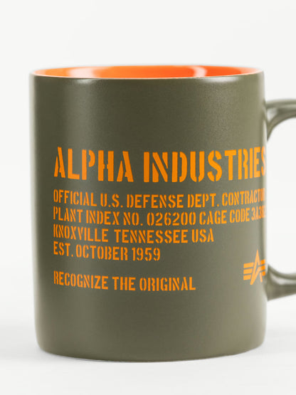 Alpha Industries Ceramic Mug Dark Olive-142