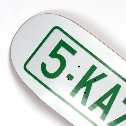 SkatePal 'Licence Plate' Deck