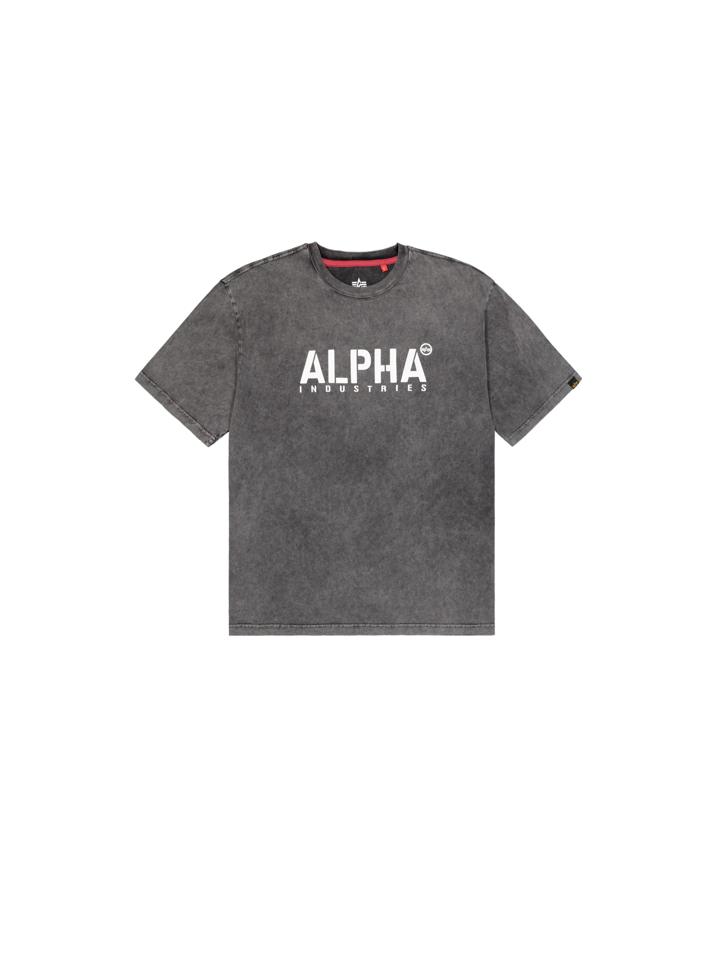 Alpha Stencil T-Shirt Black-03