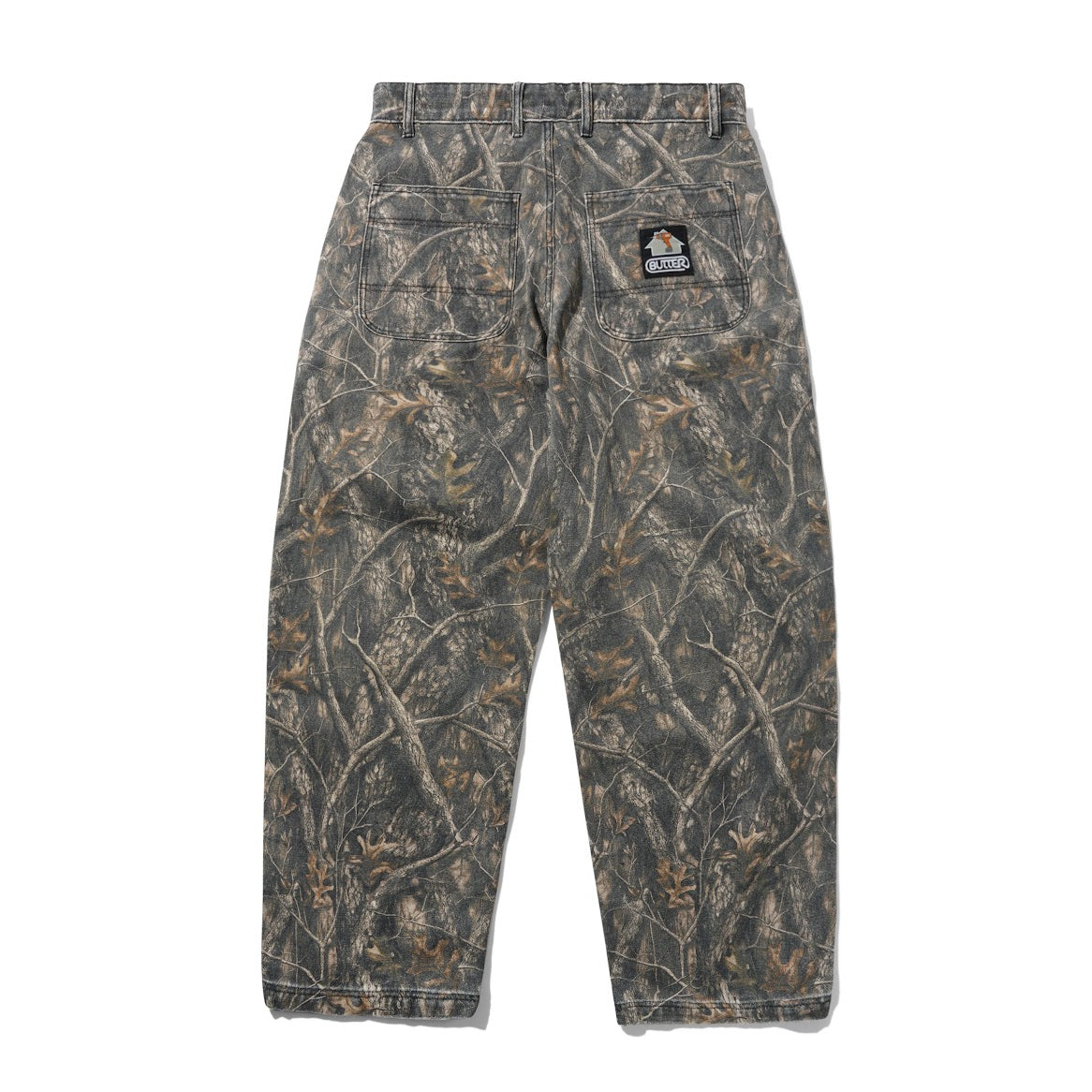 Butter Goods Work Pants Forest Camo