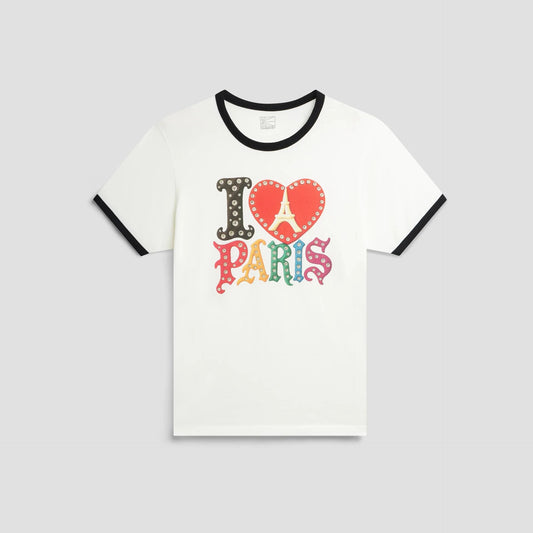 Rassvet Jewel RINGER TEE shirt off white