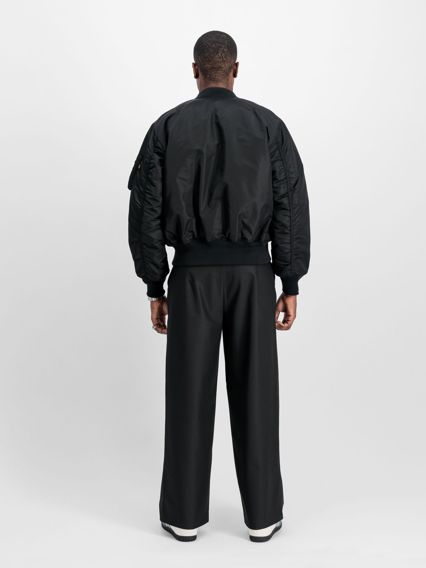 Alpha Industries MA-1 Heritage Bomber Jacket (Black)