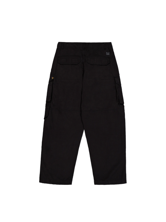 Alpha Industries Ripstop Patchwork Pant Black-03
