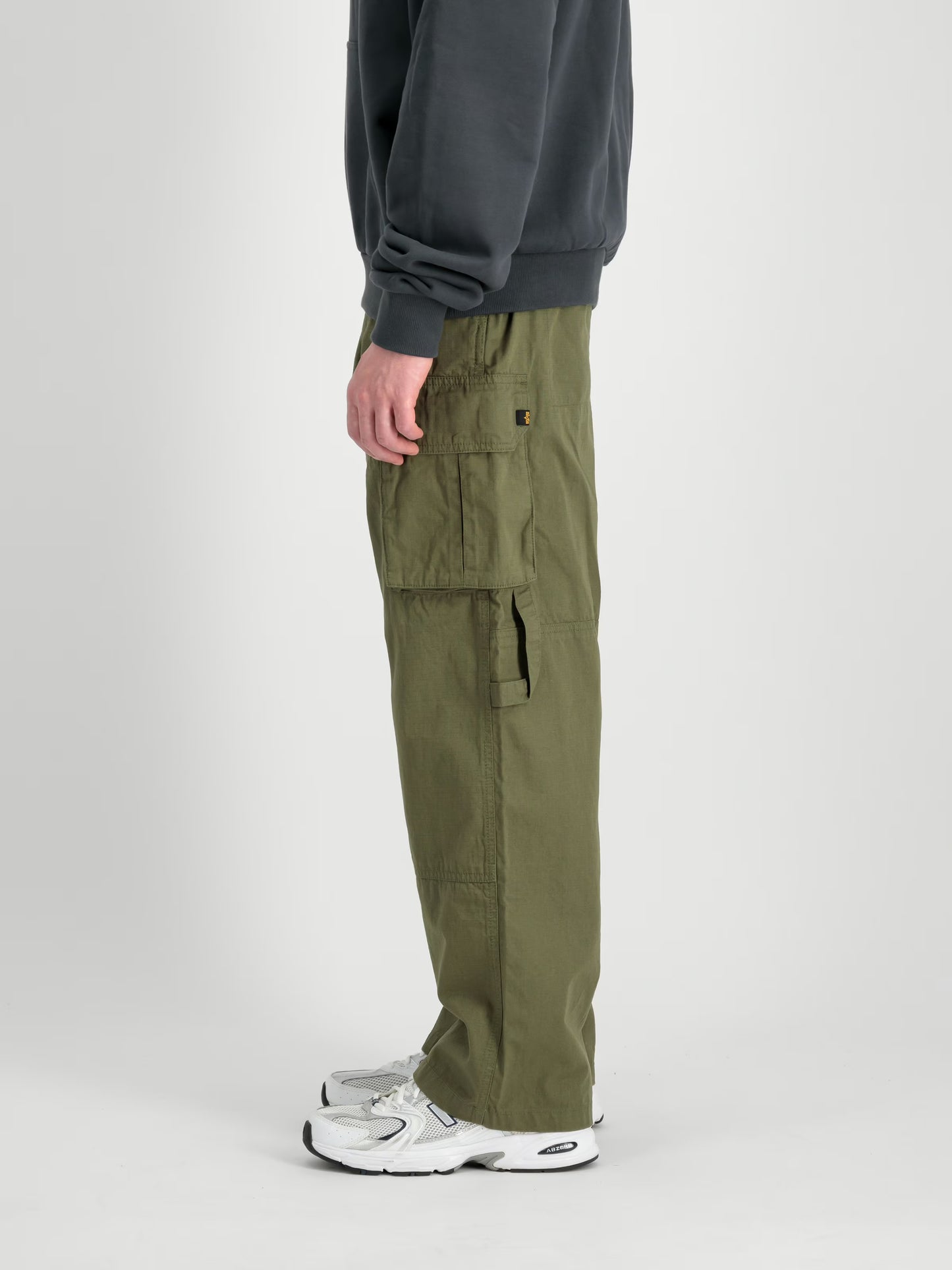 Alpha Industries Ripstop Patchwork Pant Dark Olive-142
